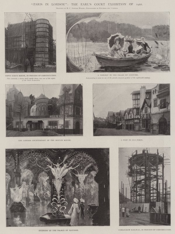 Parijs in Londen, de Earl