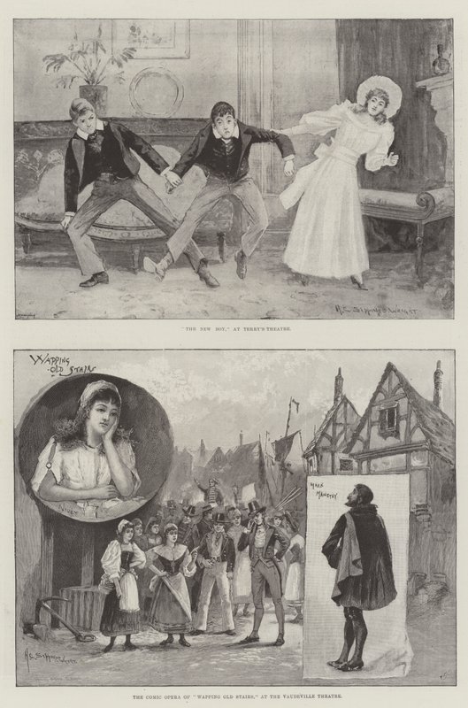 Podiumkunsten in Londen door Henry Charles Seppings Wright