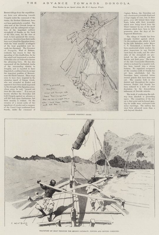 De Opmars naar Dongola door Henry Charles Seppings Wright