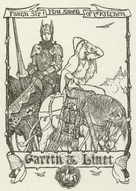 Gareth en Linet door Henry Justice Ford