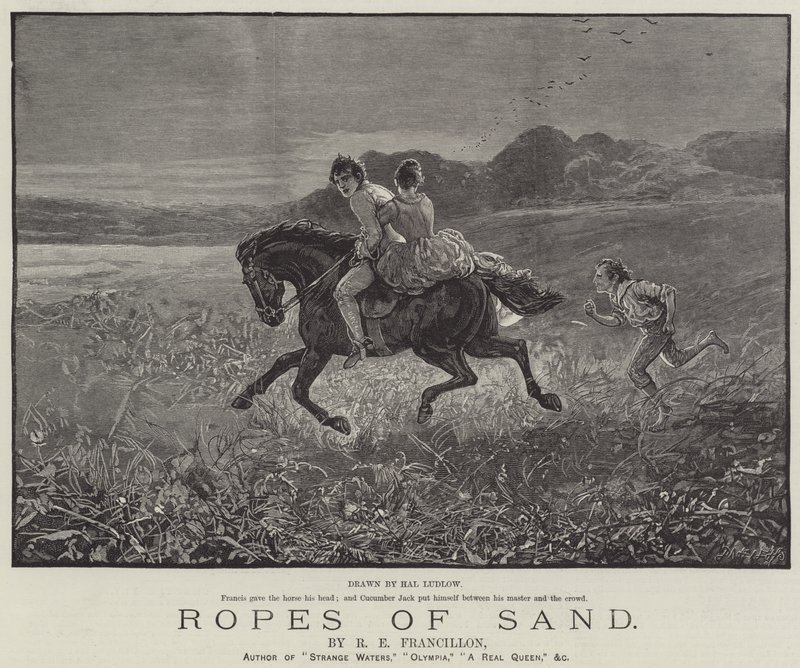 Touwen van Zand, door R E Francillon door Henry Stephen Ludlow