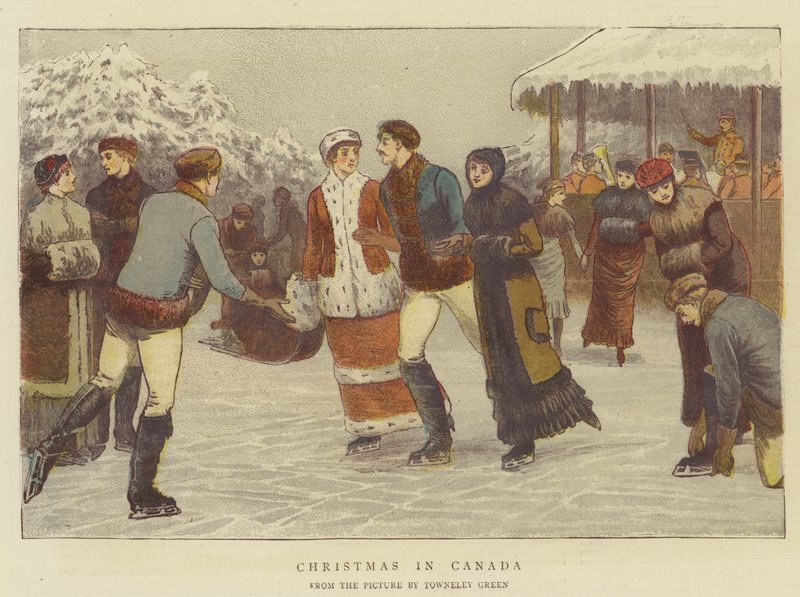 Kerstmis in Canada door Henry Towneley Green