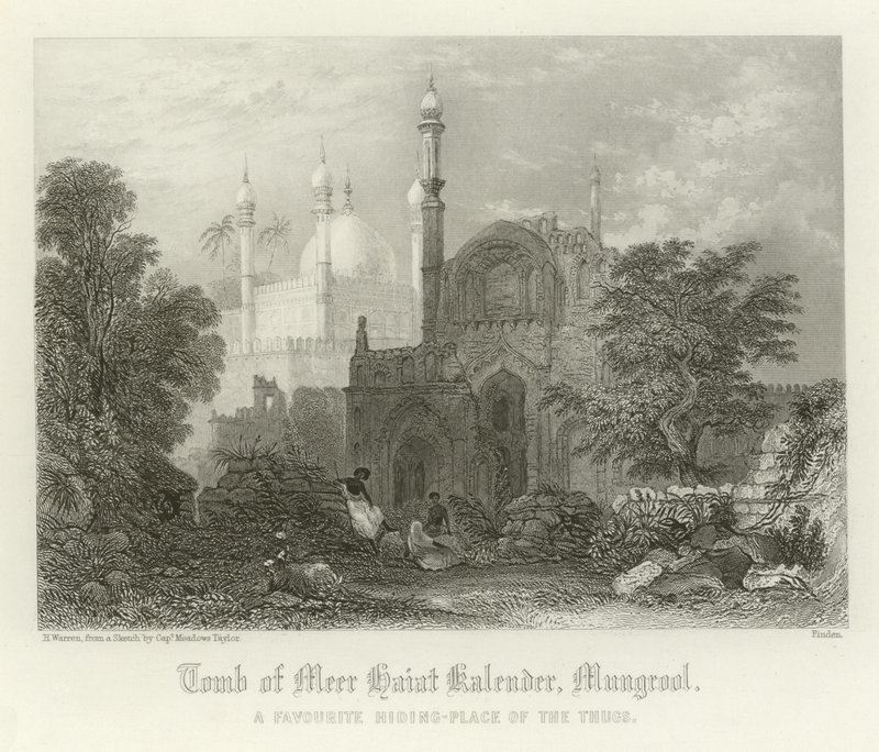 Graf van Meer Haiat Kalender, Mungrool, India door Henry Warren