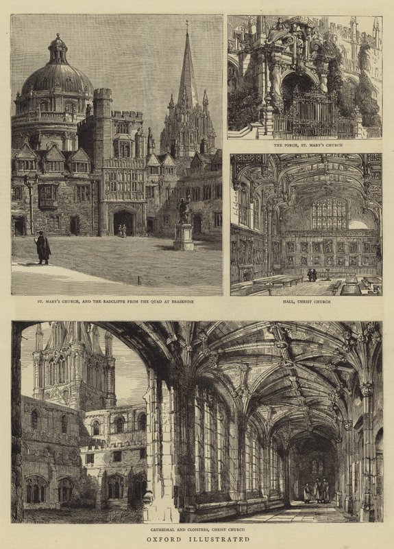 Oxford Geïllustreerd door Henry William Brewer