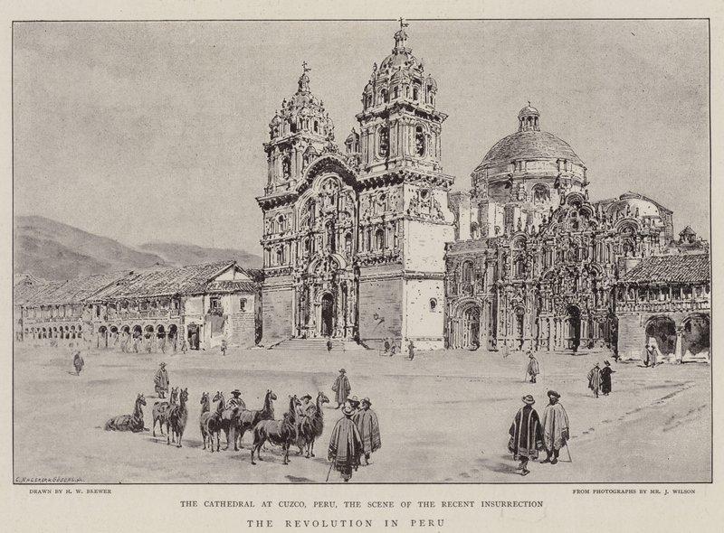 De revolutie in Peru door Henry William Brewer