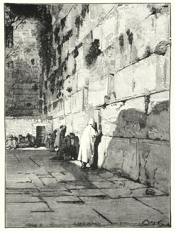 Joodse Klaagmuur, Jeruzalem door Henry Andrew Harper