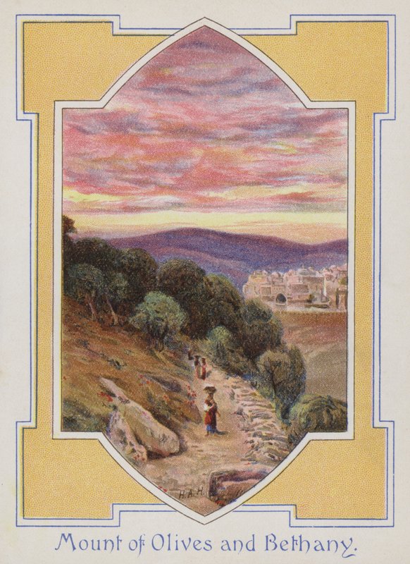 Olijfberg en Bethanië door Henry Andrew Harper