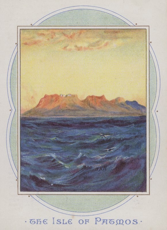 Het eiland Patmos door Henry Andrew Harper