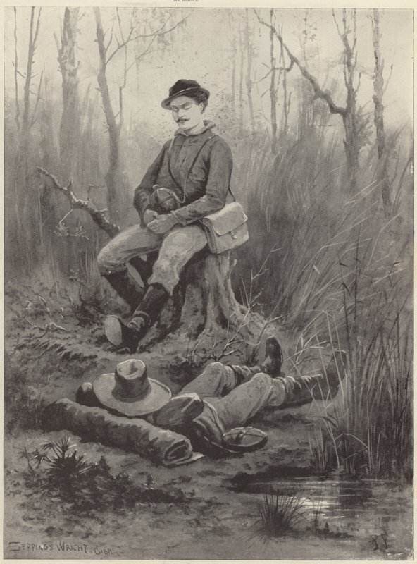 De Spaans-Amerikaanse oorlog door Henry Charles Seppings Wright