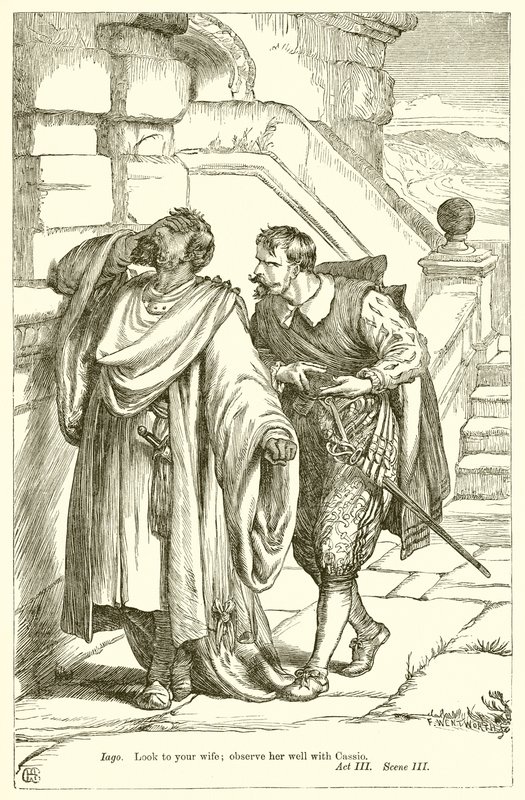 Othello door Henry Courtney Selous