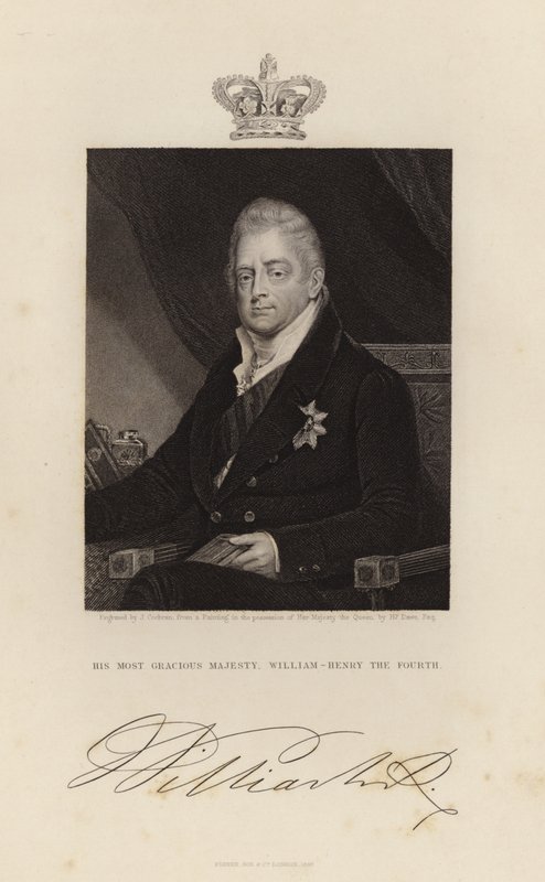 Zijne Majesteit William Henry IV door Henry Dawe