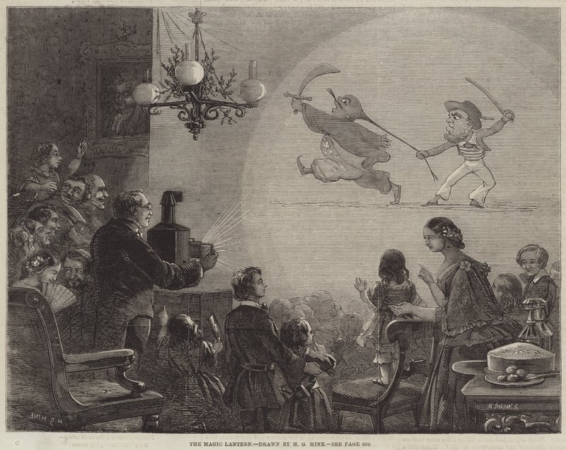 De toverlantaarn door Henry George Hine
