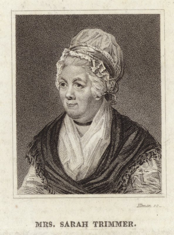Portret van Sarah Trimmer door Henry Howard