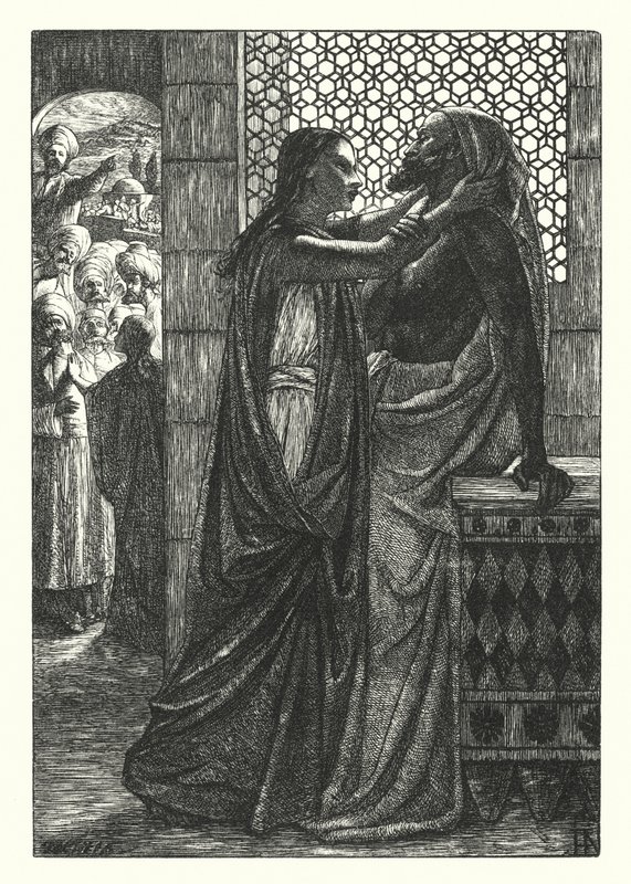 De Dode Man van Bethanië door Henry Hugh Armstead