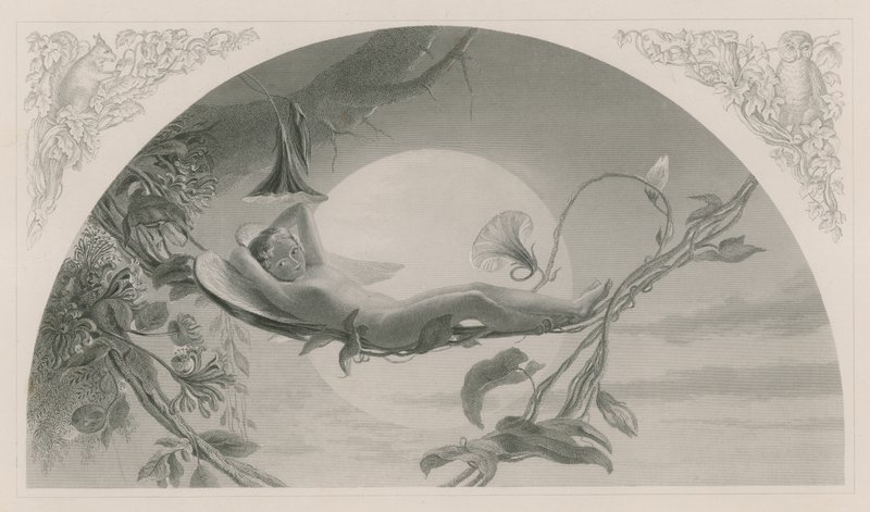 Ariel, de storm door Henry James Townsend