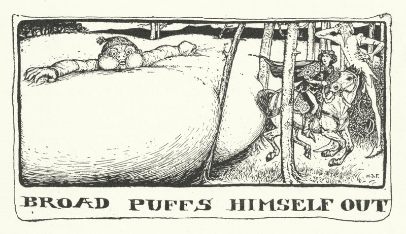 Broad Blaast Zichzelf Op door Henry Justice Ford