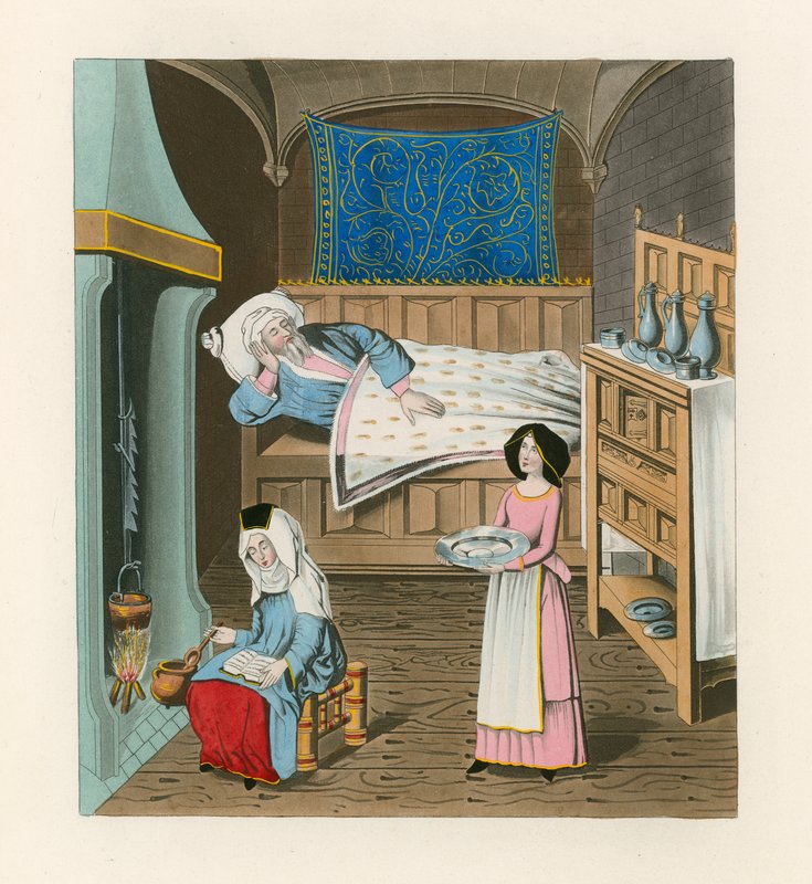 Tobit, c.1470 door Henry Shaw