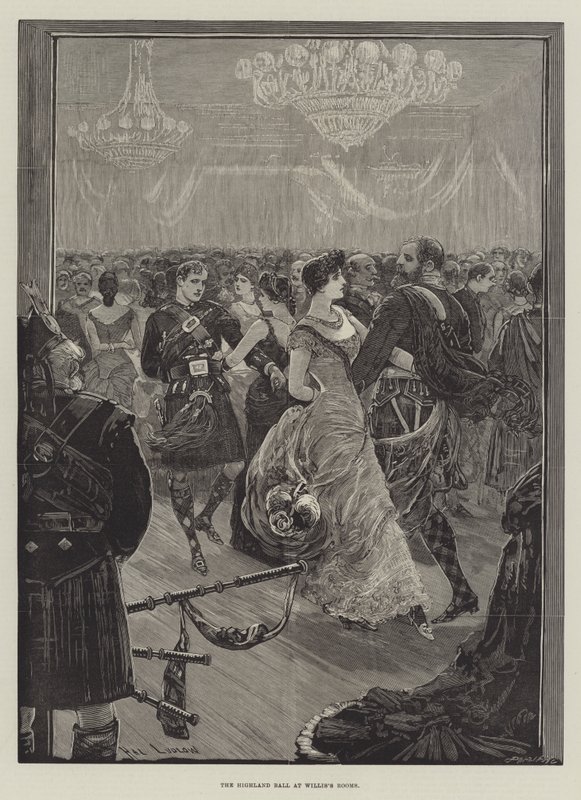 Het Highland Bal in Willis