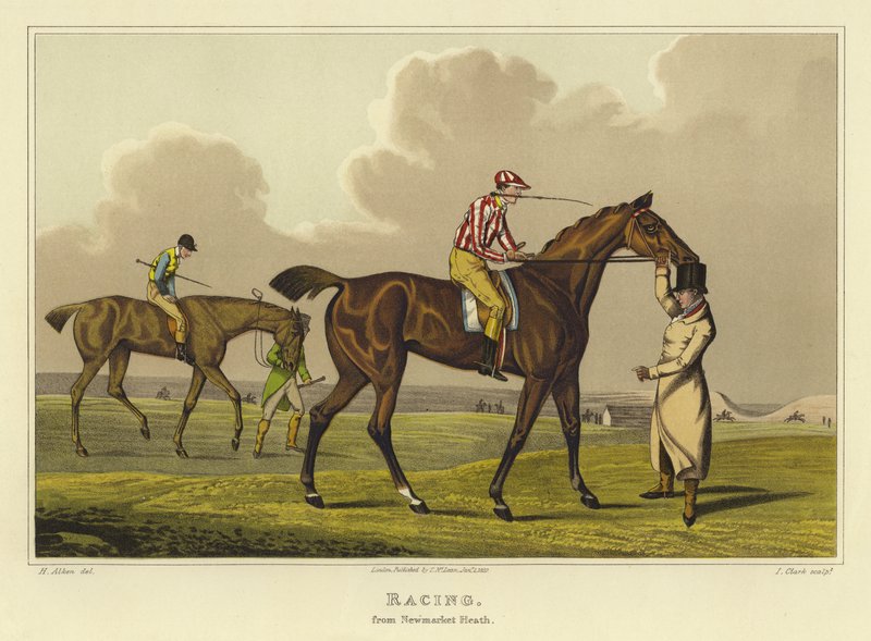 Racen door Henry Thomas Alken