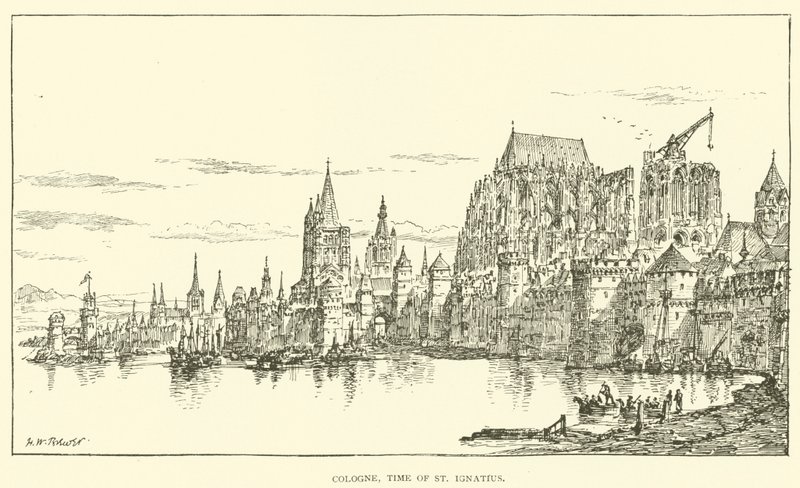 Keulen, tijd van St. Ignatius door Henry William Brewer