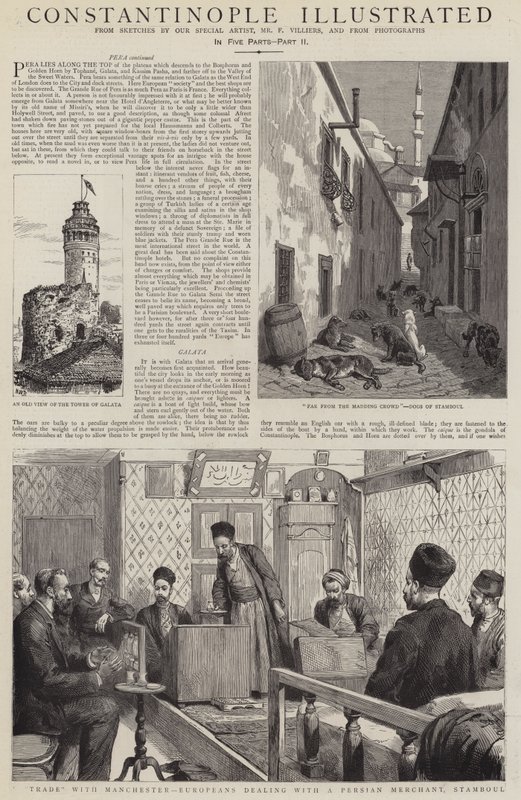 Constantinopel Geïllustreerd door Henry William Brewer