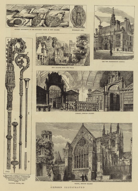 Oxford Geïllustreerd door Henry William Brewer