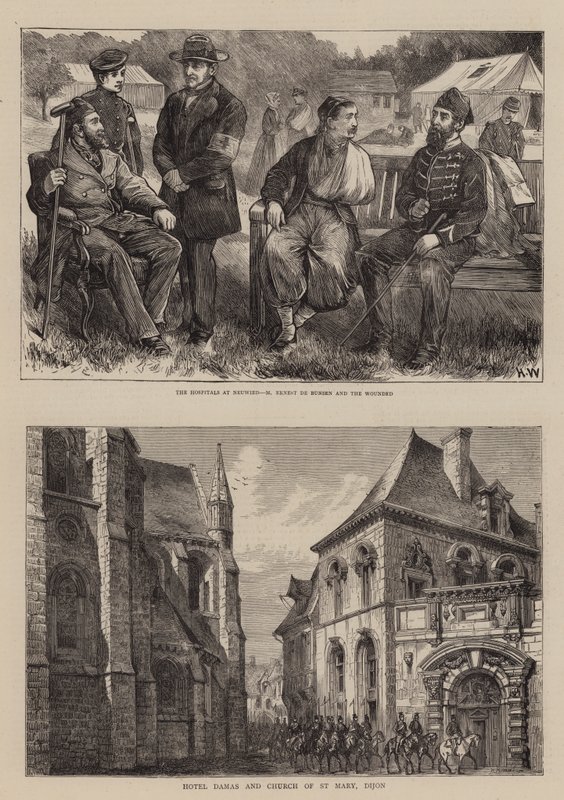 Scènes in Frankrijk door Henry Woods