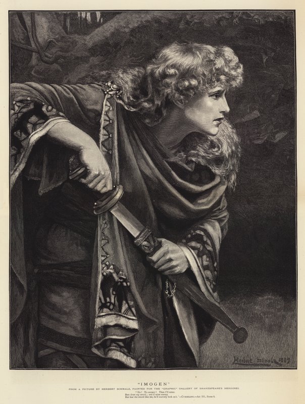 Imogen door Herbert Gustave Schmalz