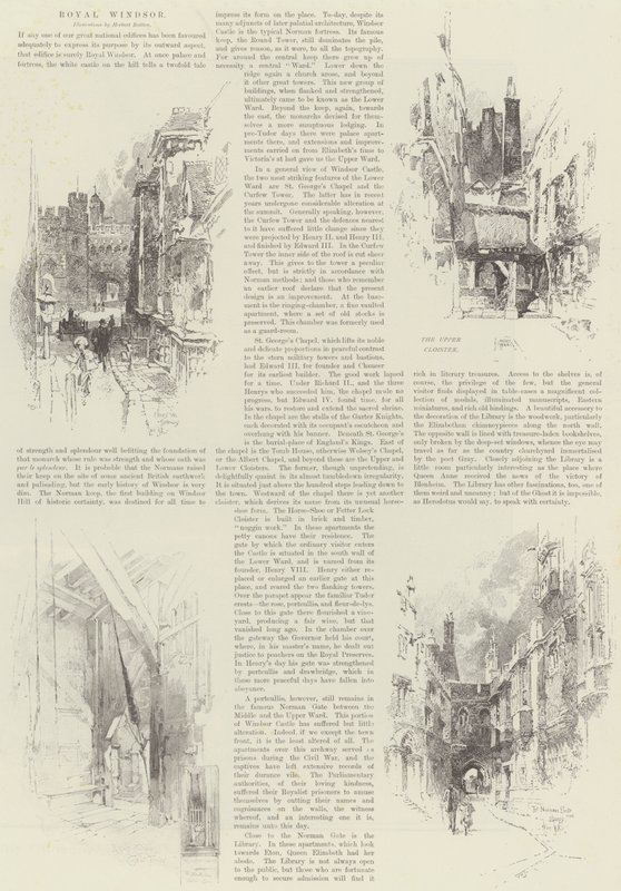 Koninklijk Windsor door Herbert Railton