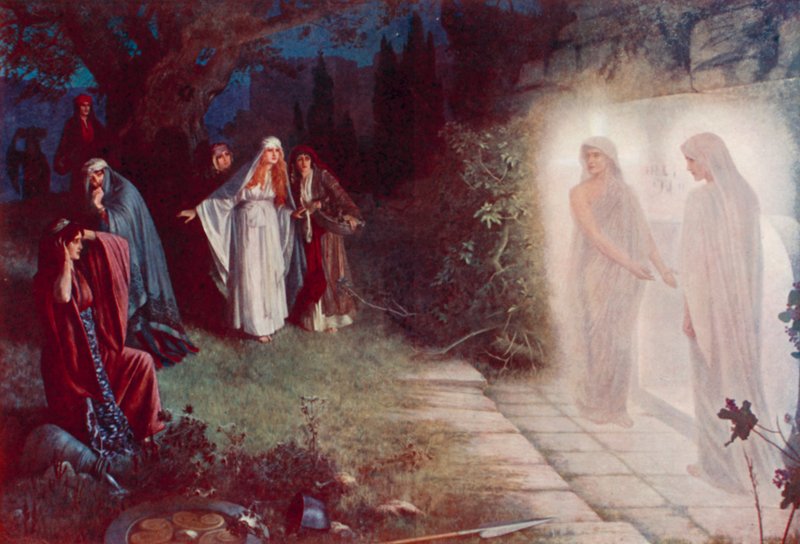 De Opstandingsmorgen door Herbert Gustave Schmalz