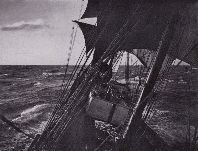 Op weg naar huis door Herbert Ponting