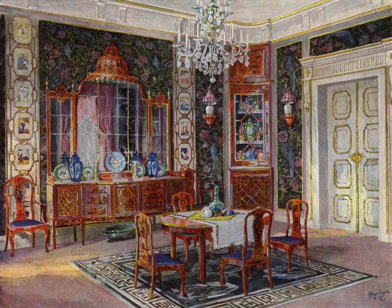 Eetkamer door Hermann Gerson