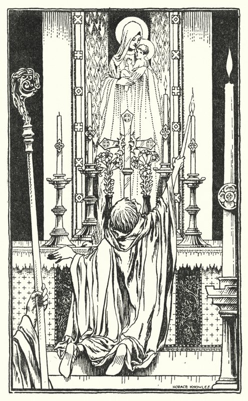 Frontispice (litho) door Horace J. Knowles