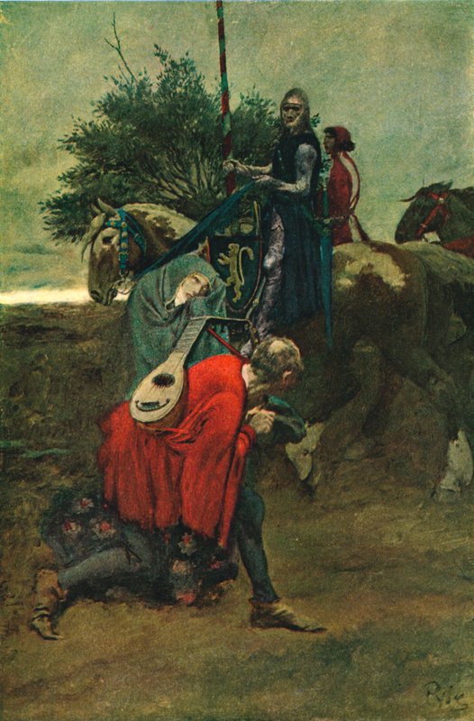 Ze werden ingehaald door Falmouth zelf door Howard Pyle