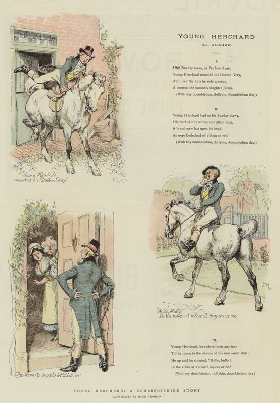 Jonge Herchard, een verhaal uit Somerset door Hugh Thomson
