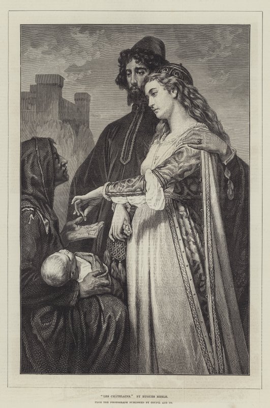 Les Chatelains door Hugues Merle