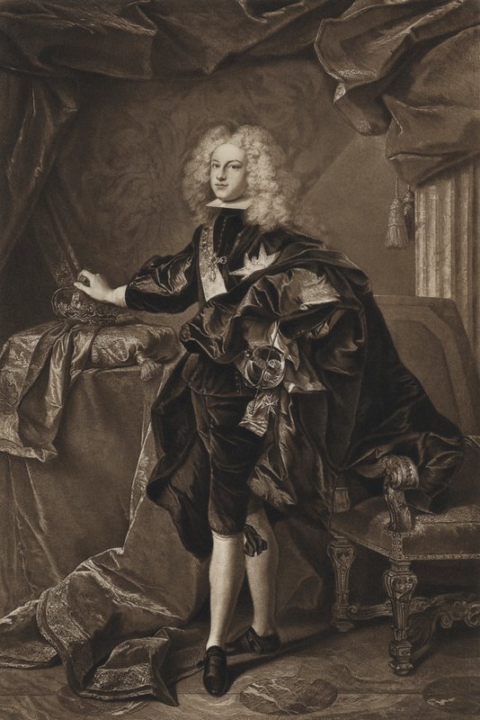 Philip V, Koning Van Spanje door Hyacinthe (after) Rigaud