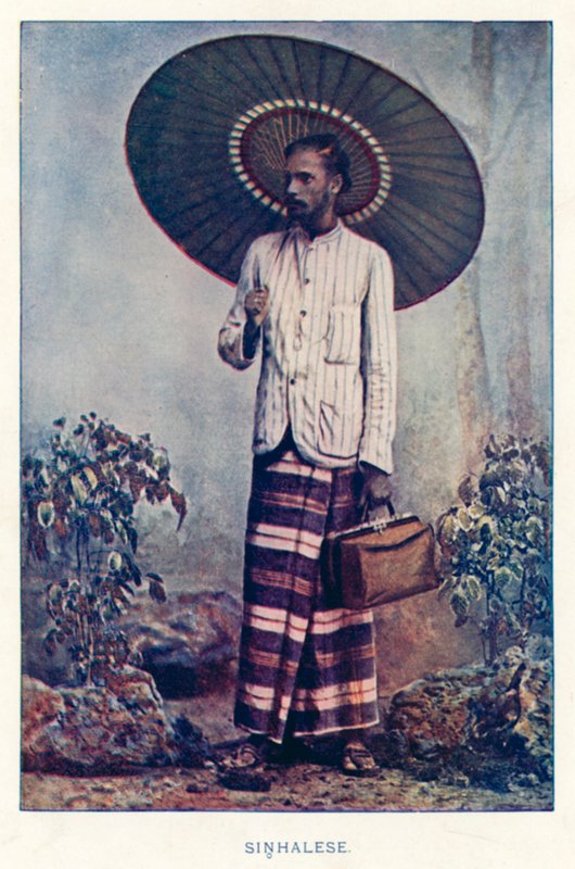 Indiase inboorlingen: Singalezen door Indian photographer