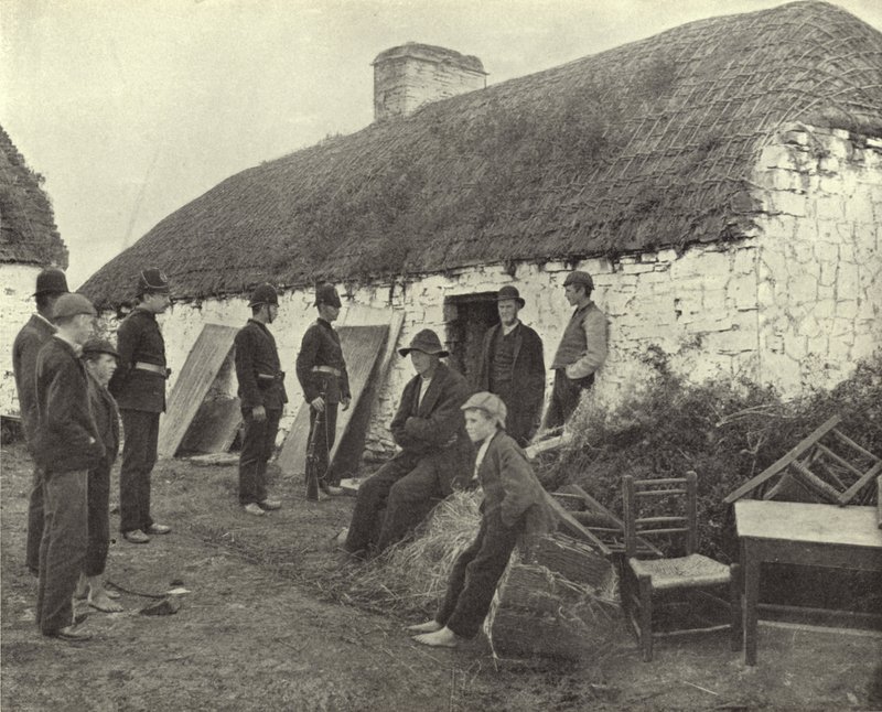 Uitzettingsscène, County Clare door Irish Photographer