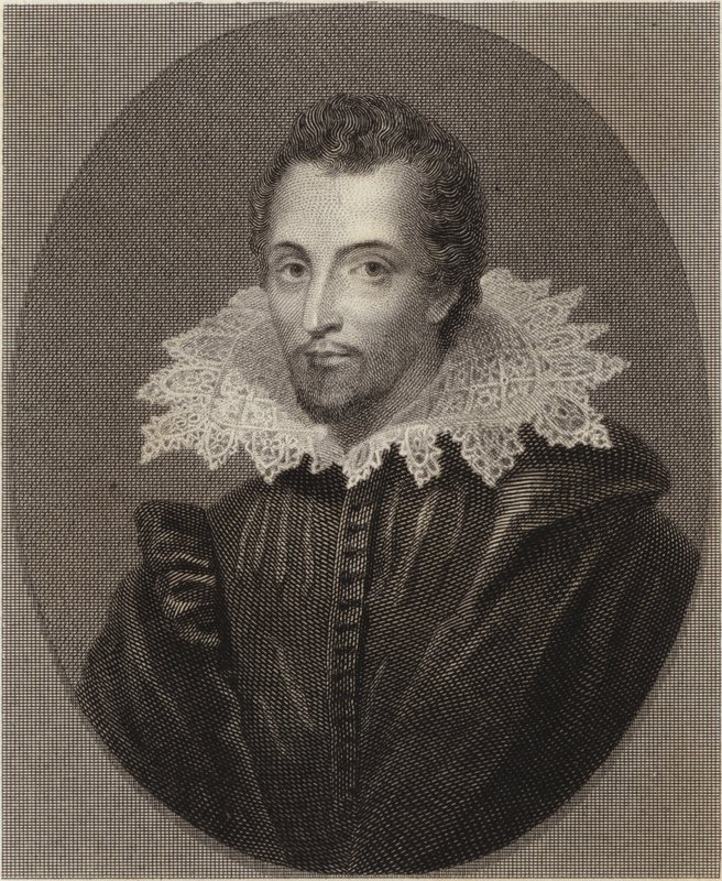 Sir Thomas Overbury door Isaac Oliver