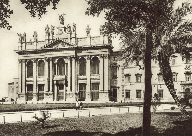 Basiliek van Sint-Jan van Lateranen door Italian Photographer