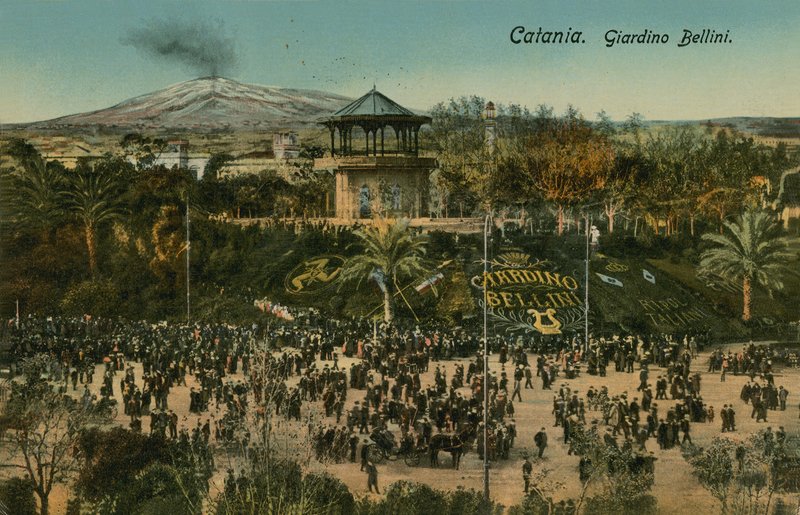 Bellini Tuin, Catania, Sicilië door Italian Photographer