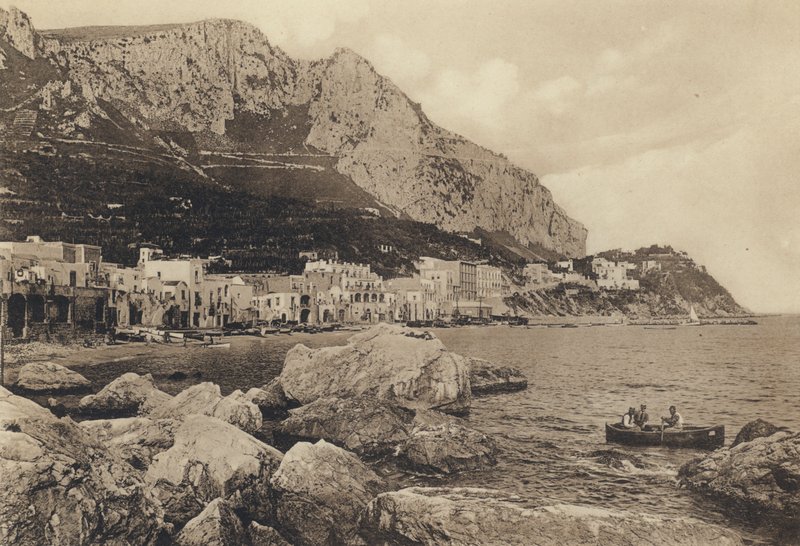 Napels: Capri, Marina Grande door Italian Photographer