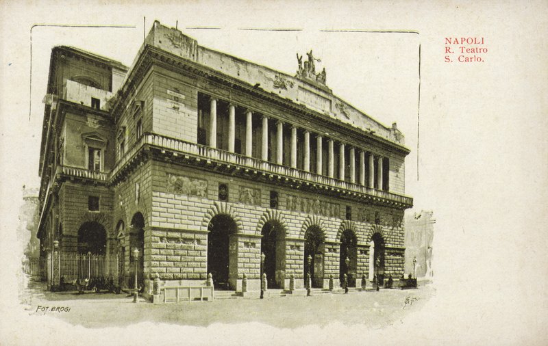 Real Teatro di San Carlo, Napels door Italian Photographer