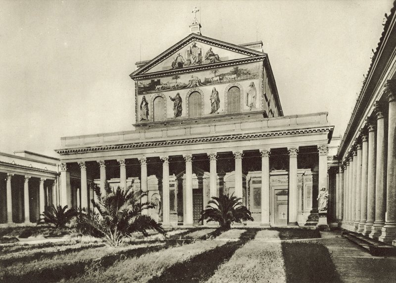 Sint-Paulusbasiliek, Voorgevel door Italian Photographer