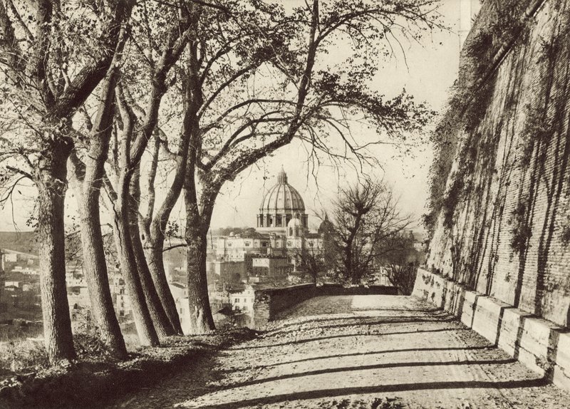 Sint-Pieter gezien vanaf de Janiculus door Italian Photographer