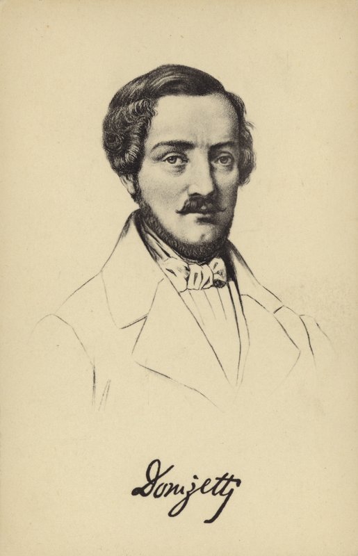 Gaetano Donizetti, Italiaanse componist (1797-1848) door Italian School