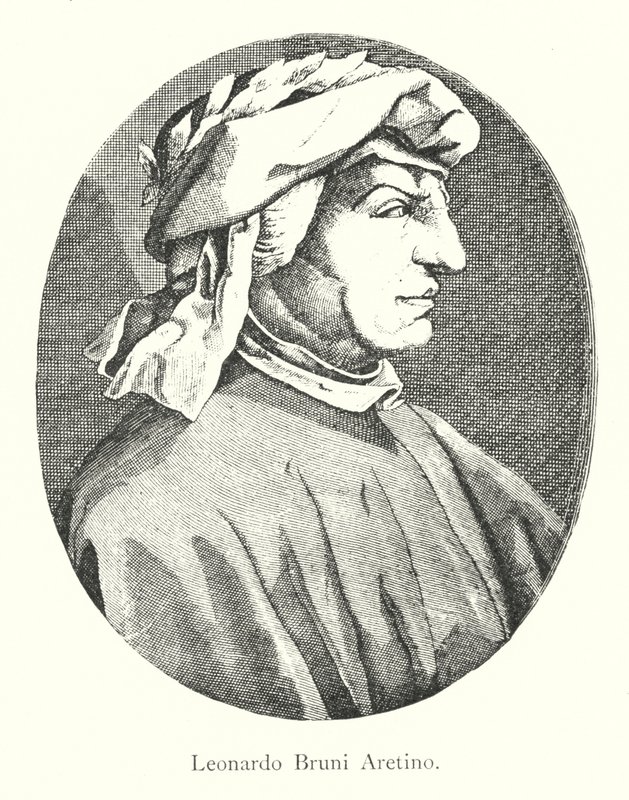Leonardo Bruni Aretino door Italian School