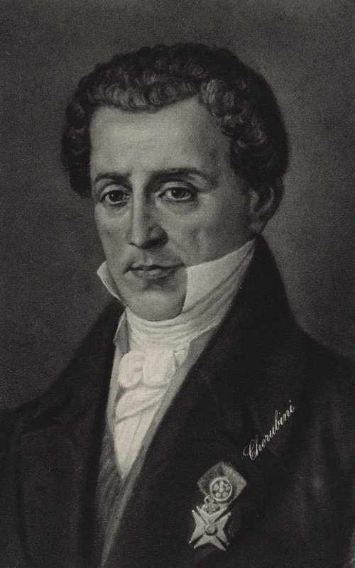 Luigi Cherubini, Italiaanse componist (1760-1842) door Italian School