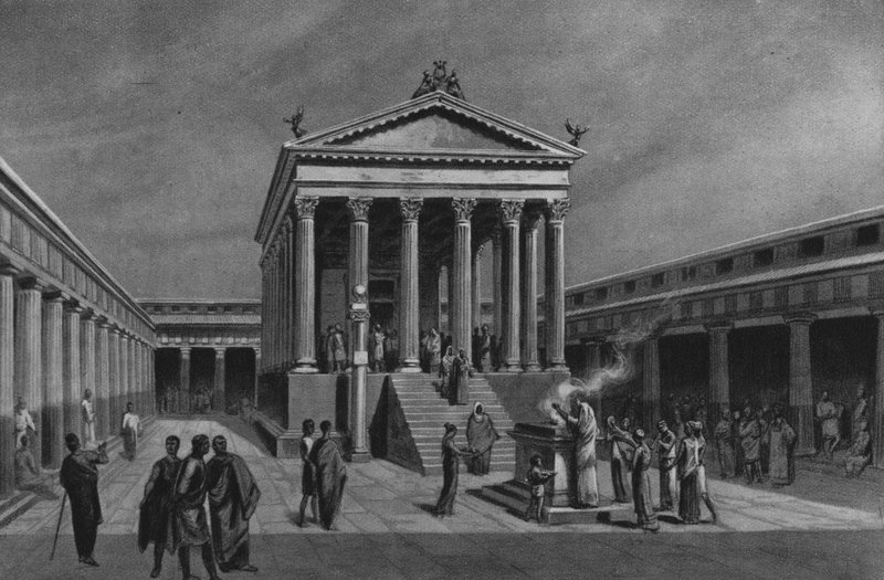 Pompei: Tempio d